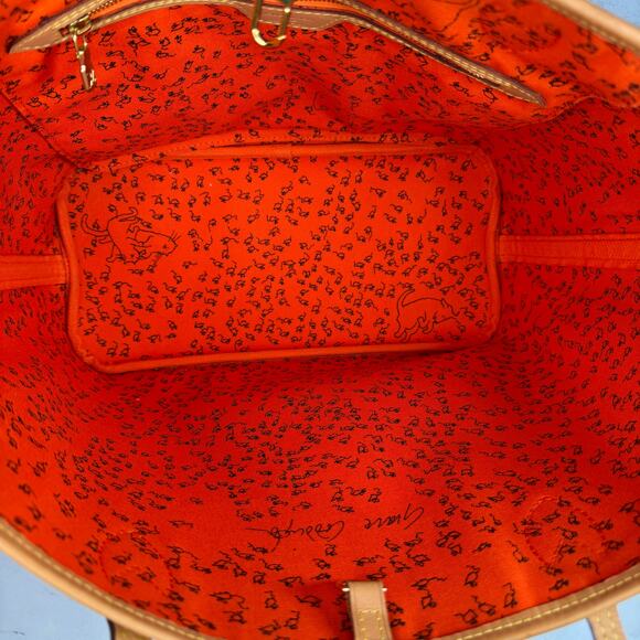 Louis Vuitton Catogram Neverfull Bag Ivory MM Grace Coddington Cat LV RARE tote - Picture 4 of 16